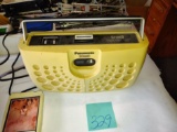 PANASONIC BEIGE SWISS CHEESE 8 TRACK TAPE PLAYER