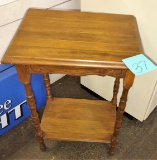 VINTAGE WALNUT STAND - PICK UP ONLY