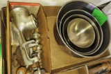 STAINLESS NESTING BOWLS, ETC. - PICK UP ONLY