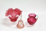 CRANBERRY GLASSWARE