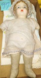 VINTAGE COMPOSITION HEAD DOLL (No arms) - PICK UP ONLY