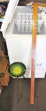 VINTAGE ASHTRAY with STAND & YARD STICK - PICK UP ONLY