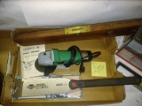 PULLSAW, ANGLE GRINDER & LEVEL -  PICK UP ONLY