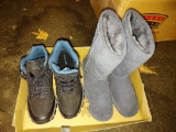 SIZE 9 BEARPAW & AVALANCHE BOOTS (Smell a little smoky) - PICK UP ONLY