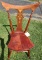 ANTIQUE INLAID SIDE CHAIR - PICK UP ONLY