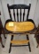 VINTAGE HITCHCOCK STYLE HIGH CHAIR (Not signed) - PICK UP ONLY