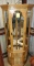 NICE OAK CORNER CABINET (Lights up) - PICK UP ONLY