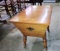 VINTAGE MAPLE DOUGH BOX END TABLE - PICK UP ONLY