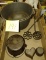 CAST IRON POTS, SMALL GRISWOLD POT, ETC. -  PICK UP ONLY
