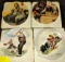 NORMAN ROCKWELL COLLECTOR PLATES - PICK UP ONLY