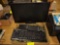 COMPUTER FLATSCREEN MONITOR, KEYBOARD, SPEAKERS -  PICK UP ONLY
