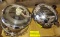 VINTAGE CAKE PLATE/COVER & ICE BUCKET -  PICK UP ONLY