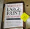 LG PRINT DICTIONARY - PICK UP ONLY