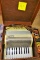VINTAGE SILVERTONE ACCORDION IN CASE - PICK UP ONLY