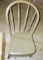 ANTIQUE PAINTED CHAIR - PICK UP ONLY