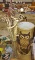 LARGE CERAMIC OWL VASE & ARRANGEMENT- PICK UP ONLY