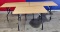 (2) 4 FT & 1 3.5 FT FOLDING TABLES - PICK UP ONLY