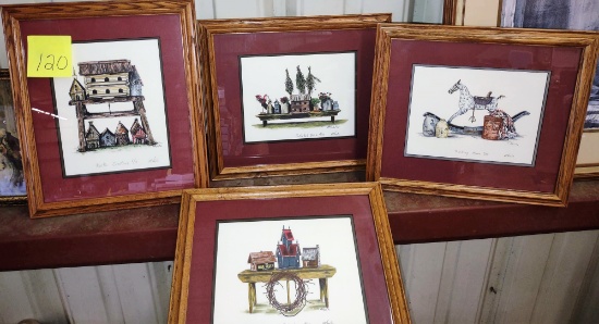 LINDA McFARLIN ARTWORK SET - PICK UP ONLY