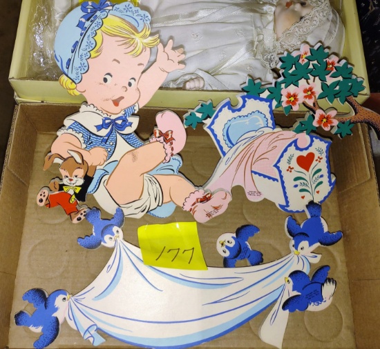 THE DOLLY TOY CO. VINTAGE WALL ART -  PICK UP ONLY