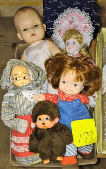 VINTAGE DOLLS -  PICK UP ONLY