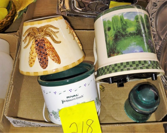 CANDLE WARMER, POTPOURRI WARMER, CANDLE CHIMNEY - PICK UP ONLY