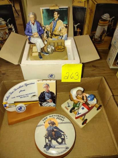 NORMAN ROCKWELL ITEMS - PICK UP ONLY