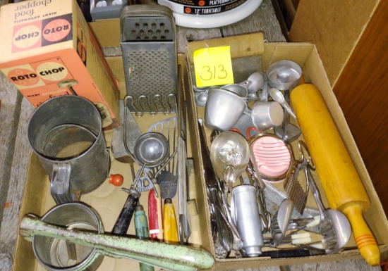 VINTAGE KITCHEN UTENSILS -  PICK UP ONLY