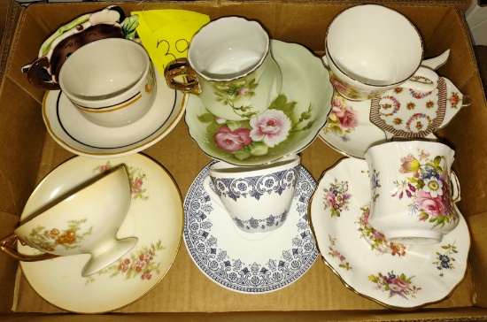 VINTAGE TEACUPS, ETC. -  PICK UP ONLY