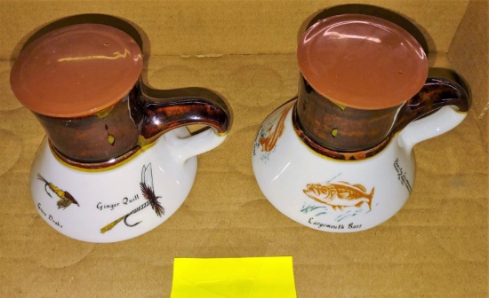 VINTAGE COFFEE MUGS with lids -  PICK UP ONLY