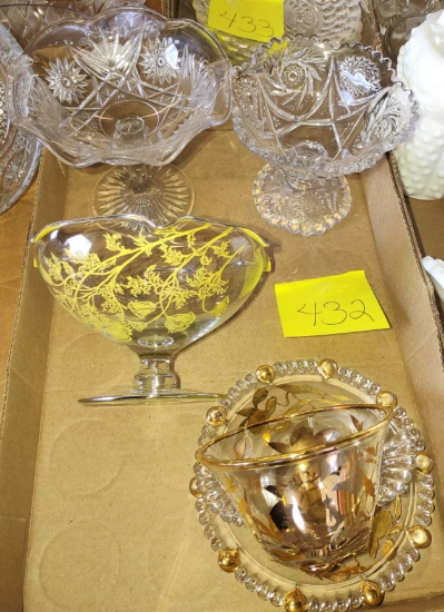 VINTAGE GLASSWARE -  PICK UP ONLY