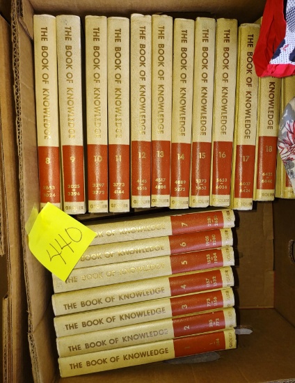 THE BOOK OF KNOWLEDGE BOOK SET - PICK UP ONLY