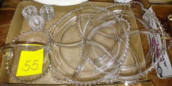 FOSTORIA CANDLEWICK GLASSWARE - PICK UP ONLY