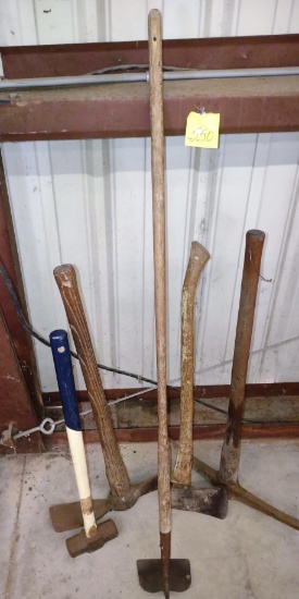 PICKS, AXE, SLEDGE HAMMER, ETC. - PICK UP ONLY