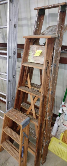 WOODEN LADDERS - PICK UP ONLY