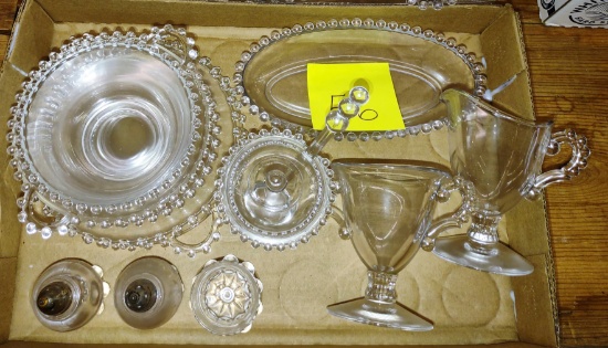 FOSTORIA CANDLEWICK GLASSWARE - PICK UP ONLY