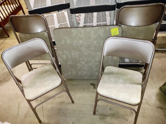 FOLDING TABLE & CHAIRS - PICK UP ONLY