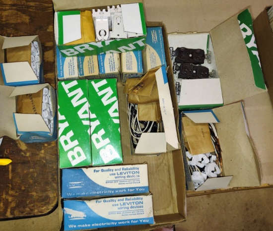 FLUORESCENT LIGHTING ELECTRICAL SUPPLIES & OUTLETS -  PICK UP ONLY