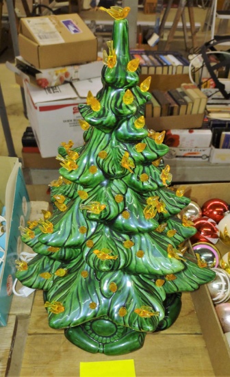 CERAMIC CHIRSTMAS TREE - PICK UP ONLY