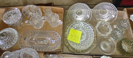 VINTAGE GLASSWARE - PICK UP ONLY