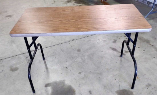 4 FT FOLDING TABLE - PICK UP ONLY