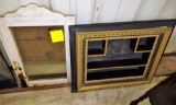 VINTAGE MIRROR & PLASTIC SHELF - PICK UP ONLY