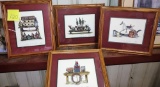 LINDA McFARLIN ARTWORK SET - PICK UP ONLY
