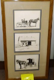 LINDA McFARLIN AMISH ARTWORK - PICK UP ONLY