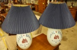PAIR OF LAMPS - PICK UP ONLY