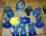 VINTAGE CRACKLE GLASS