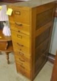 VINTAGE OAK FILE CABINET - PICK UP ONLY