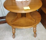 MAPLE TIERED STAND - PICK UP ONLY