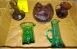 VINTAGE CRACKLE GLASS
