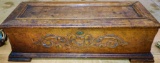 1800's CARVED JAGOTS CYLINDER MUSIC BOX 