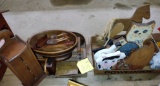 DECORATIVE WOODEN ITEMS -  PICK UP ONLY